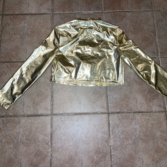 Cropped Gold Jacket - Picture 9 of 14